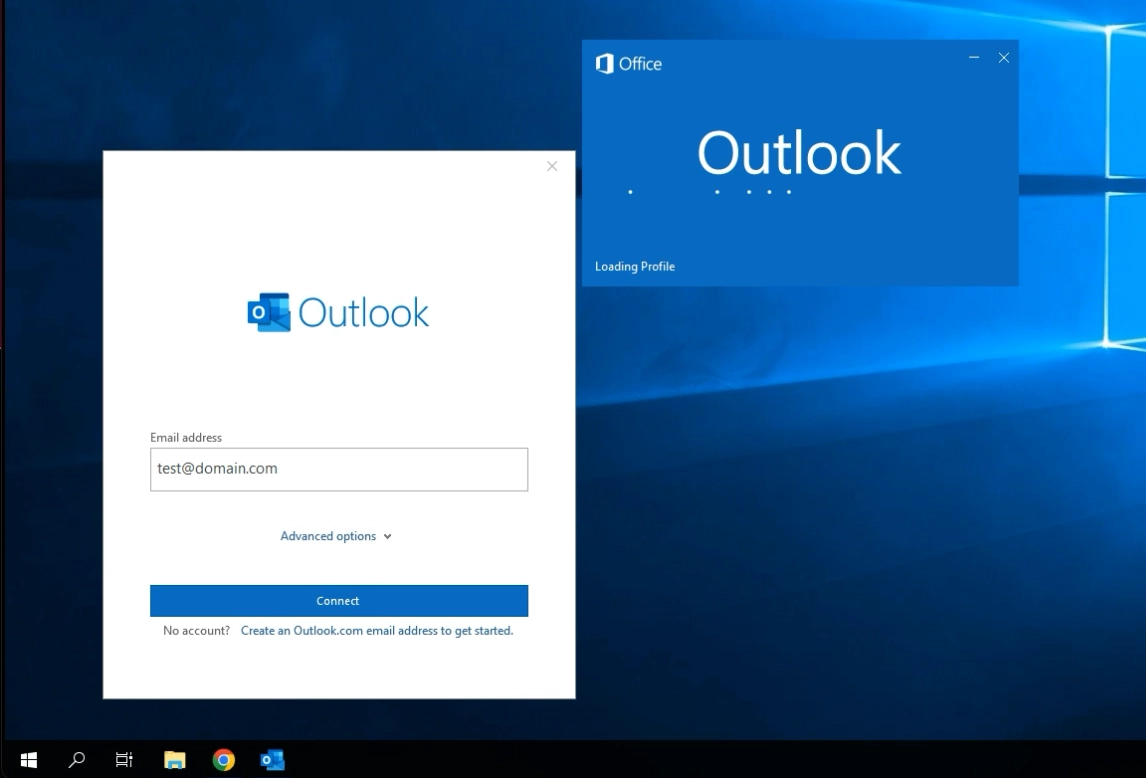 Outlook Step 2
