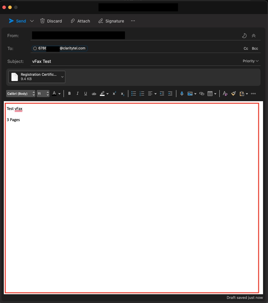 vFaxEmail 6