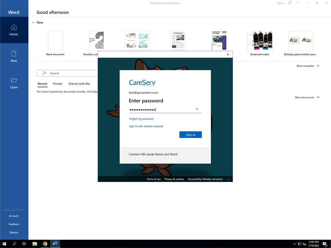 Activate M365 Step 4