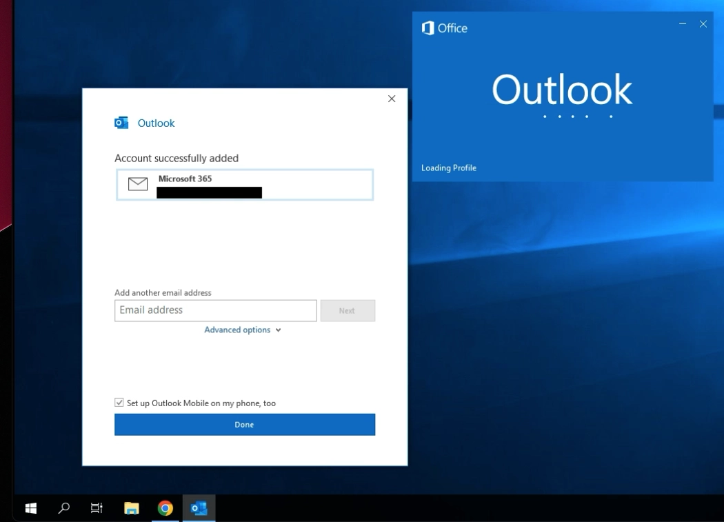 Outlook Step 5