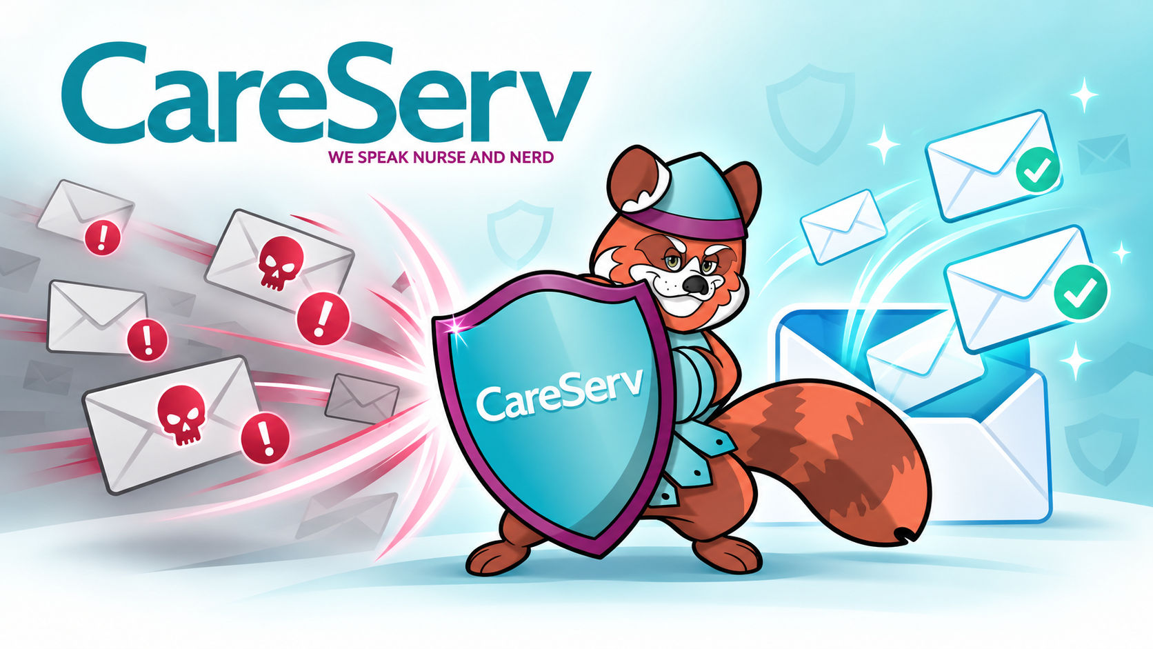 CareServ red panda protecting email